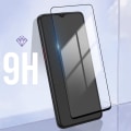 Pikkukuva 3 / 5: Suojakalvo - AVIZAR - Samsung Galaxy Xcover 6 Pro - Karkaistu lasi - 9H kovuus - Ultraohut Svart