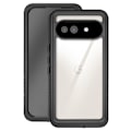 Miniatyrbillede 1 af 5: Coque Integreret til Google Pixel 9a Vandtæt IP68 Stødabsorberende Redpepper Sort Svart