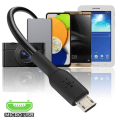 Pikkukuva 4 / 5: USB-mikro-USB-kaapeli lataus- ja synkronointikaapeli USB-IF-sertifioitu 1 metrin Belkin Black