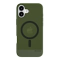 Miniatyrbillede 2 af 6: Coque iPhone 16 Plus - Incase - Slim Case MagSafe - Highland Grøn - Semi-stiv - Elegant Highland Green