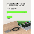 Pikkukuva 3 / 3: BELKIN USB4-kaapeli 240W 20Gbps