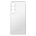 Miniatyrbillede 1 af 5: Taske til Samsung S23 Plus - AVIZAR - Gennemsigtig silikone - Kamerabeskyttelse Vit