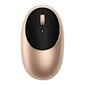 Miniatyrbild 2 av 5: Bluetooth-mus Ergonomisk design Uppladdningsbar USB-C M1 Satechi Gold Gul