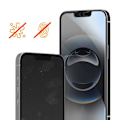Miniatyrbillede 5 af 5: Hærdet Glas til iPhone 16, Slidstærk, Anti-rids, Panzer Glas, Transparent Vit