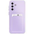 Pikkukuva 1 / 5: Samsung Galaxy A56 - Lompakkokotelo, Pehmeä, Jälkiä Estävä, Laventeli Lila