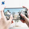Miniatyrbillede 3 af 5: Film til Motorola Edge 30 Ultra hærdet glas fuld lim Black Edge Blue Star Svart
