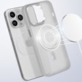 Miniatyrbillede 3 af 6: Coque MagSafe til iPhone 14 Pro Max Mat Frostet Bagkant Grå Grå