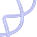 Pikkukuva 4 / 5: Suojakuori iPhone 15 Pro Max -puhelimelle - AVIZAR - Corda-sarja - Kaulahihna 80cm - Violetti Lila
