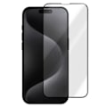 Miniatyrbillede 1 af 5: Hærdet glas - AVIZAR - iPhone 16 Pro - 9H Anti-ridse - Klæbende kant - Stødbeskyttelse Svart