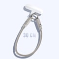 Miniatyrbild 5 av 5: USB-C till Lightning-kabel Power Delivery 36W Kompakt 30cm LinQ Ljusgrå Grå