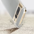 Miniatyrbild 3 av 5: AVIZAR Skyddsfodral för Google Pixel 7 Pro - Mjukt silikon - Förstärkta stötsäkra hörn - Klar Transparent