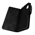 Miniatyrbillede 1 af 5: Samsung Galaxy A22 5G etui - FORCELL - Tender Book - Ruskindseffekt - Pung - Videosupport - Sort Svart