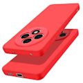 Miniatyrbild 2 av 5: Coque - AVIZAR - Oppo Reno 12F - Semi-rigida - Soft-touch - Anti-spår Röd Röd