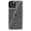 Miniatyrbillede 2 af 5: Coque MagSafe til iPhone 11 Pro Max Silikone Glitrende Sort Svart