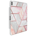 Miniatyrbillede 1 af 5: Etui til iPad Air 13 2024 - Supcase - Fuld beskyttelse med klap - Hvid / Pink Rosa