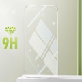 Pikkukuva 3 / 5: Suojapakkaus Samsung Galaxy S23 FE:lle - MAYAXESS - Puolijäykkä kotelo ja läpinäkyvä 9H karkaistu lasi Transparent