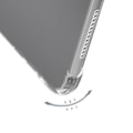 Pikkukuva 3 / 5: Kotelo iPad Air 13 2024 - AVIZAR - Läpinäkyvä - Iskunkestävä - Vahvistetut kulmat Transparent