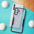 Miniatyrbillede 3 af 5: Taske til Samsung A13 5G og A04s Plexiglas bagside og Polymer front Sort omrids Svart