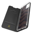 Miniatyrbillede 1 af 4: Housse Oppo A73 5G - Dux Ducis - Eco-læder - Støttefunktion - Kortholder - Sort Svart