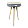 Miniatyrbillede 1 af 3: Bluetooth og oplader bænk i træ Budapest beige Beige