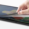 Pikkukuva 3 / 6: Näytönsuojus - DUX DUCIS - Samsung Tab S6 Lite 2022 - Uudelleen käytettävä - Naarmuuntumaton - Mattamusta