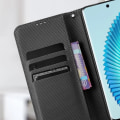Miniatyrbild 3 av 6: Fodral till Honor Magic 6 Lite 5G - AVIZAR - Wallet Flip Stand Video - Svart Svart