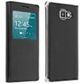 Miniatyrbillede 2 af 4: Smartphone cover - Samsung - Galaxy A5 2016 - Øko-læder - Vinduemonitor - Semi-hårdføre Svart
