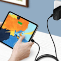 Pikkukuva 4 / 5: USB-C-USB-C-kaapeli 60 W lataus- ja synkronointi 1,8 m Alkuperäinen Samsung Black