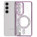 Miniatyrbillede 2 af 6: Coque - AVIZAR - Samsung Galaxy S24 - Rigide - Violet - Kompatibel med MagSafe Lila