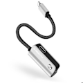 Pikkukuva 2 / 6: Lightning-sovitin Lightning iPhone/iPad/iPod Lataus + Ääni 14cm Akashi Svart