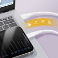 Pikkukuva 4 / 5: USB-kaapeli Lightning - USB C ja Micro USB Inkax Valkoinen Vit