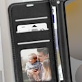 Pikkukuva 3 / 6: Samsung Galaxy S24 FE Lompakko-kotelo Ranteenauhoilla Mayaxess Musta Svart