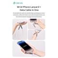 Pikkukuva 3 / 4: Lanière Ranteen USB-C Lightning Erittäin Kestävä Devia Violetti Lila