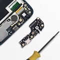 Miniatyrbillede 4 af 4: USB C opladningsstik til Realme 9i 5G mikrofon + jackstik sort Svart