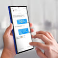 Pikkukuva 4 / 5: Samsung Galaxy S22 Ultra täysi kotelo - AVIZAR - Pehmeä - Synteettinen - Sininen Blå