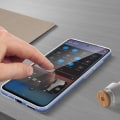 Miniatyrbillede 3 af 4: Coque og beskyttelsesfilm - Xiaomi - Redmi Note 10 5G og Poco M3 Pro - Blød - Hærdet glas 9H - Sort Svart