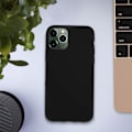 Miniatyrbillede 3 af 4: Coque - AVIZAR - iPhone 11 Pro Max - Silikone Gel Fleksibel - Sort - Ultra-tynd svart