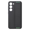 Miniatyrbillede 1 af 5: Originalt Samsung S23 Plus silikonetui, mat finish med sort strop Svart