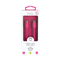 Pikkukuva 4 / 6: USB-C - USB-C 3A Lataus ja Synkronointi POP-kokoelma 1,5 m Jaym Rose Rosa