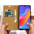 Miniatyrbillede 4 af 4: Housse folio - AVIZAR - Honor 8A - Øko-læder - Kortholder - Videoopstand Svart