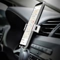 Miniatyrbillede 4 af 4: Support Auto - LinQ - 3.5 til 6.5'' - Grille Aération - Auto-justerbare Klemmer - Sort Aluminium Svart