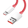 Pikkukuva 2 / 5: USB-C - USB-C Nopea Lataus SuperVOOC 12A 1.5m Virallinen Oneplus Punainen Röd