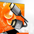 Pikkukuva 3 / 5: HDMI 2.1 Ultra HD-kaapeli, resoluutio 8K / 60Hz, nailonpunottu, 2m, Satechi, harmaa