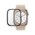 Miniatyrbillede 1 af 4: PanzerGlass Case Skærmbeskytter med D3O® til Apple Watch 45mm Sort