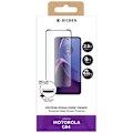 Miniatyrbillede 2 af 2: Skærmbeskytter til Motorola Moto G84 i 2.5D hærdet glas med SmartFrame BigBen Connected Transparent Transparent