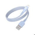 Pikkukuva 1 / 5: USB-A/Lightning 2.4A FastCharge 12W 1.2m lataus- ja siirtokaapeli BigBen Connected Sininen Blå