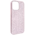 Miniatyrbillede 1 af 4: Beskyttelsesskal - AVIZAR - iPhone 13 - Semi-stiv silikone - Glitrende - Rosa Rosa