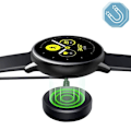 Miniatyrbillede 4 af 5: Samsung Galaxy Watch 4 Magnetisk opladningskabel Sikker opladning Sort