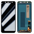 Miniatyrbillede 1 af 4: Komplet enhed til Samsung Galaxy A6 2018 In-Cell LCD-skærm og sort berøringsglas Svart
