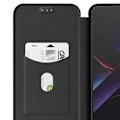 Pikkukuva 4 / 5: Hiilikuitu-Suojakotelo Xiaomi Poco X7 Pro Korttipidike Video-tuki Musta Svart